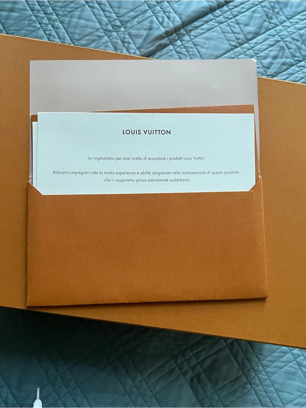 Louis Vuitton Authentic Empty Gift Box 14x10x5